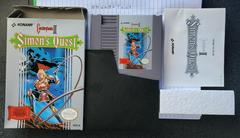 Box, Cartridge, Manual, Sleeve, And Styrofoam  | Castlevania II Simon's Quest NES