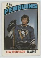 Lew Morrison #307 Hockey Cards 1976 O-Pee-Chee Prices