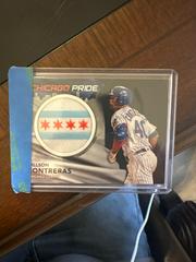 Willson Contreras [Black] Baseball Cards 2022 Topps City Flag Patch Relics Prices