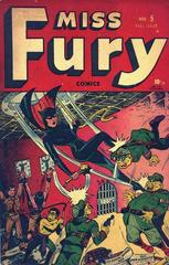 Miss Fury #5 (1944) Comic Books Miss Fury Prices