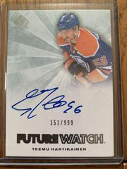 Teemu Hartikainen [Autograph] #265 Hockey Cards 2011 SP Authentic Prices