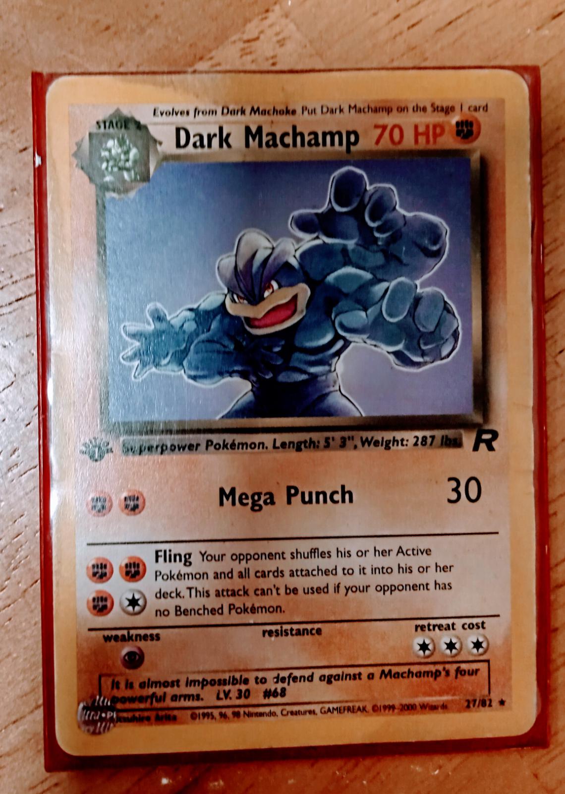 Dark Machamp [1st Edition] 