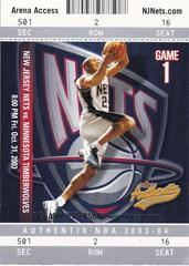 Richard Jefferson Basketball Cards 2003 Fleer Authentix Prices