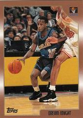 Brevin Knight #85 Basketball Cards 1998 Topps Prices