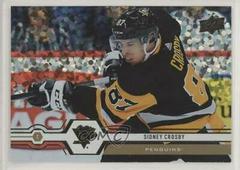 Sidney Crosby [Speckled Rainbow Foil] #100 Hockey Cards 2019 Upper Deck Prices