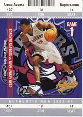 Antonio Davis Basketball Cards 2003 Fleer Authentix Prices