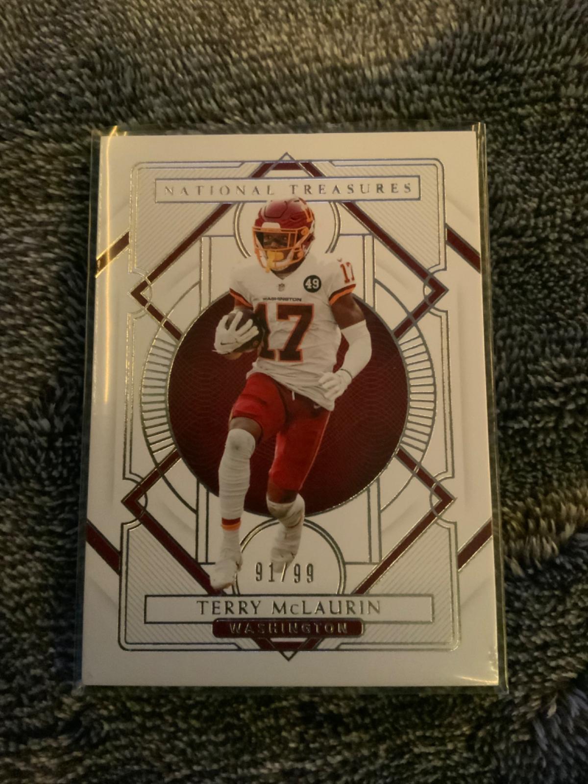 Terry McLaurin Ungraded 2020 Panini National Treasures