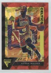 Kemba Walker [Red Cracked Ice] Basketball Cards 2020 Panini Flux Prices