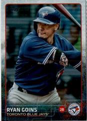 Ryan Goins [Rainbow Foil] #677 Baseball Cards 2015 Topps Prices