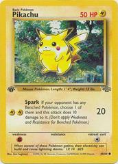 Pick Your Card Holo Rare Pikachu! Pokemon Base Set Trading Cards 