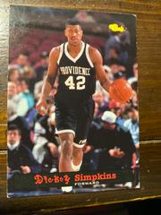 Dickey Simpkins #31 Basketball Cards 1994 Classic Draft Picks Prices