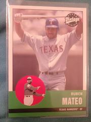 Ruben Mateo #83 Baseball Cards 2001 Upper Deck Vintage Prices