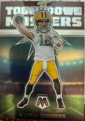 Aaron Rodgers #TD-6 Football Cards 2022 Panini Mosaic Touchdown Masters Prices
