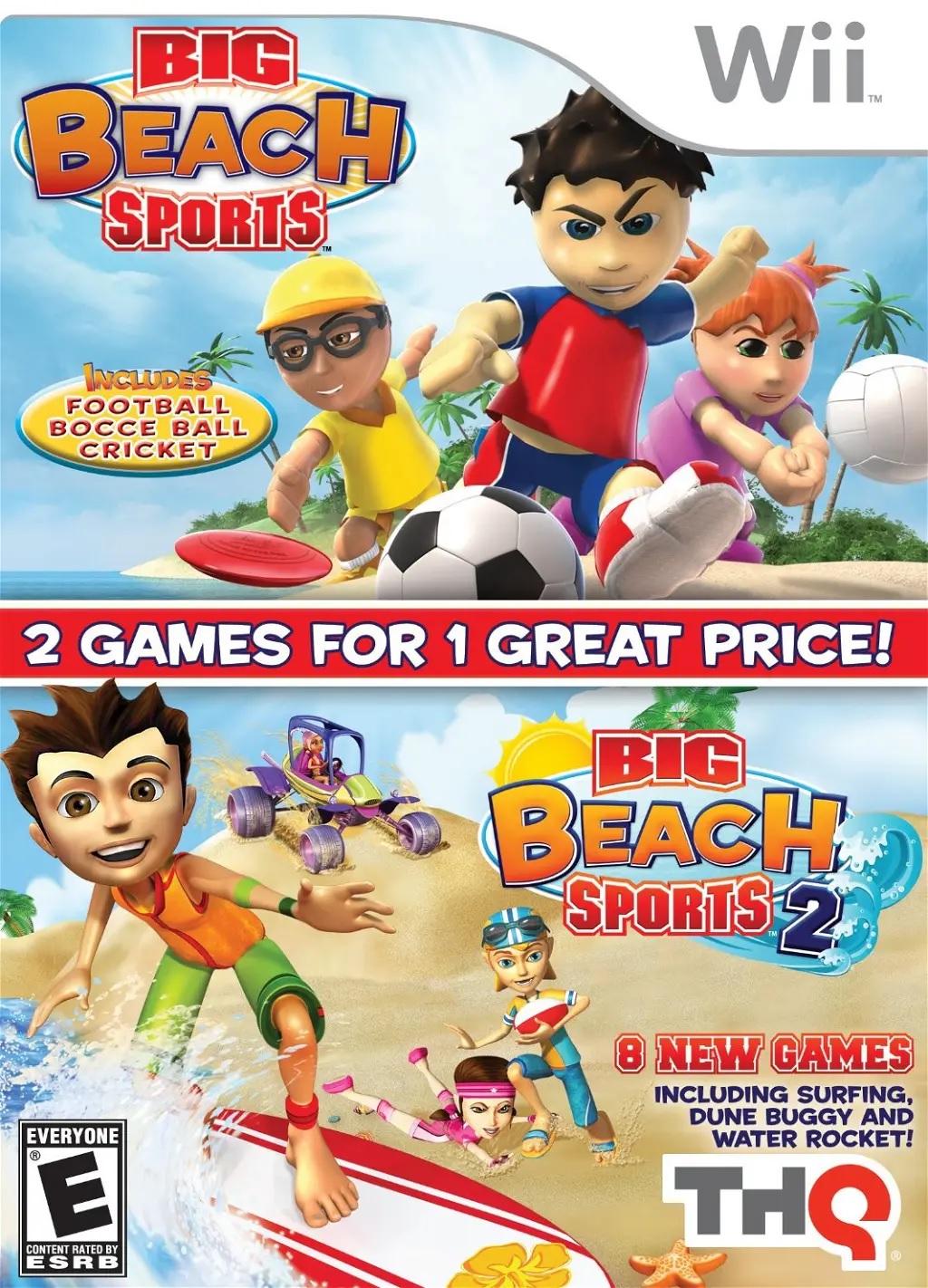 Big Beach Sports 1 and 2 [Double Pack] Wii