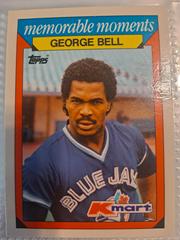 Front | George Bell Baseball Cards 1988 Kmart