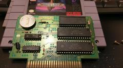 Cartridge Label And Board Front | Brain Lord Super Nintendo