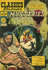 Mysteries #40 (1947) Comic Books Classics Illustrated Prices