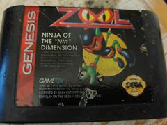 Cartridge (Front) | Zool Ninja of the Nth Dimension Sega Genesis