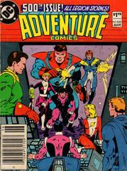 Adventure Comics [Newsstand] #500 (1983) Comic Books Adventure Comics Prices