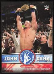 Defeats Chris Jericho for the World Heavyweight Championship Wrestling Cards 2017 Topps WWE John Cena Tribute Prices