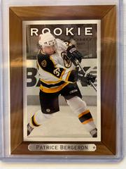 Patrice Bergeron #202 Hockey Cards 2003 Upper Deck Bee Hive Prices