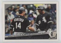 Jermaine Dye, Paul Konerko Baseball Cards 2009 Topps Updates & Highlights Prices