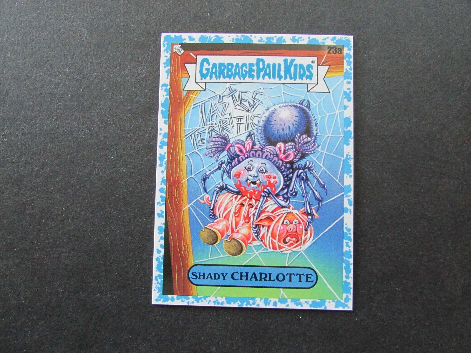 Shady Charlotte [Blue] #23a Garbage Pail Kids Book Worms