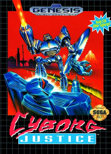 Cyborg Justice Cover Art