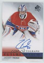 Zachary Fucale [Autograph] #227 Hockey Cards 2015 SP Authentic Prices