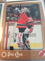 Martin Brodeur Hockey Cards 2006 O Pee Chee Prices