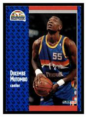 Dikembe Mutombo Basketball Cards 1991 Fleer Prices