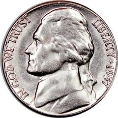 1957 D Coins Jefferson Nickel Prices