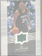 Al Jefferson Basketball Cards 2008 Upper Deck Game Jersey Prices