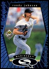 Randy Johnson [Blue] Baseball Cards 1999 UD Choice Starquest Prices