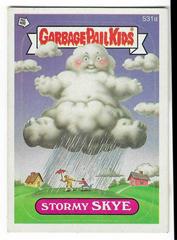 Stormy SKYE #531a 1988 Garbage Pail Kids Prices