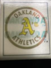 Oakland Athletics Team Standings Baseball Cards 1987 Sportflics Team Logo Trivia Prices