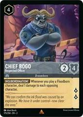 Chief Bogo - Respected Officer Lorcana Rise of the Floodborn Prices