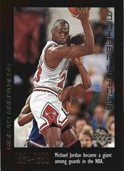 Michael Jordan [rise to greatness] #20 Basketball Cards 1999 Upper Deck Prices