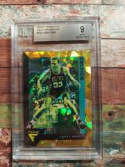 Larry Bird [Gold Cracked Ice] Basketball Cards 2020 Panini Flux Prices
