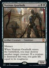 Noxious Gearhulk #254 Magic New Capenna Commander Prices