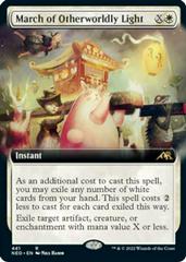 March of Otherworldly Light [Extended Art] Magic Kamigawa: Neon Dynasty Prices