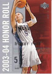 Jason Kidd Basketball Cards 2003 Upper Deck Honor Roll Prices