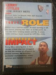 Back Of Card | Kerry Kittles Basketball Cards 1997 Topps Fantastic 15