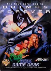 Batman Forever PAL Sega Game Gear Prices