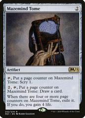 Mazemind Tome [Foil] Magic Core Set 2021 Prices