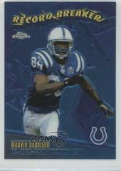 Marvin Harrison Football Cards 2003 Topps Chrome Record Breakers Prices