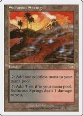 Sulfurous Springs Magic 6th Edition Prices
