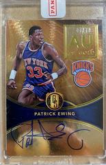 Patrick Ewing #AU-PE Basketball Cards 2016 Panini Gold Standard AU Autographs Prices