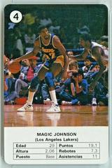 Magic Johnson #4 Basketball Cards 1988 Fournier Estrellas Prices