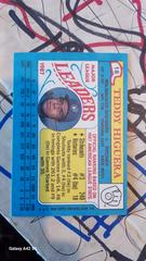 Back  | Teddy Higuera Baseball Cards 1988 Topps Mini League Leaders